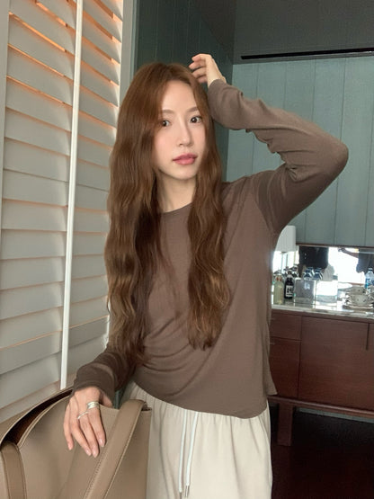 // 必入跑量款16色大彈性親膚TEE