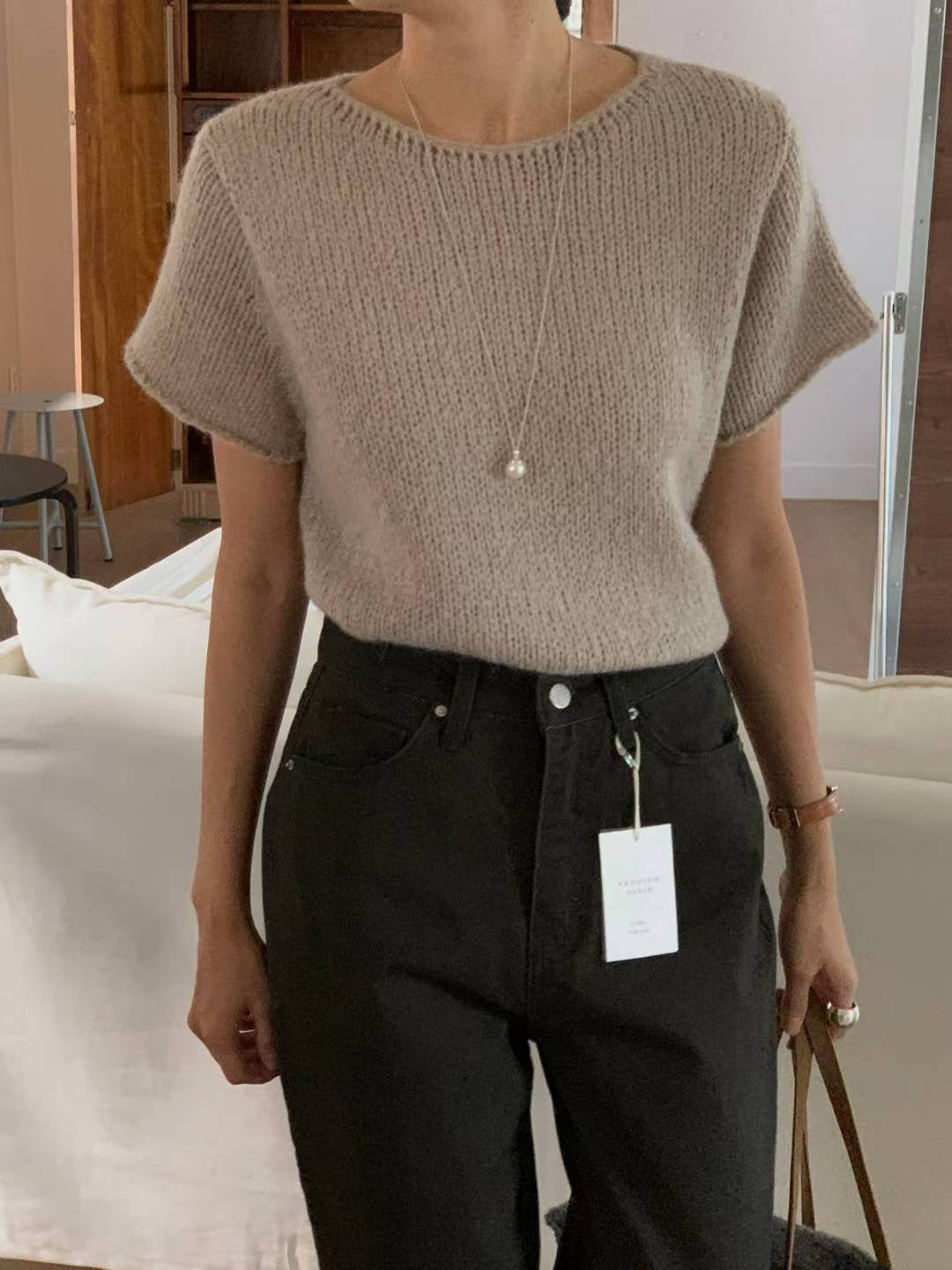 // alpaca手工織感短袖NT