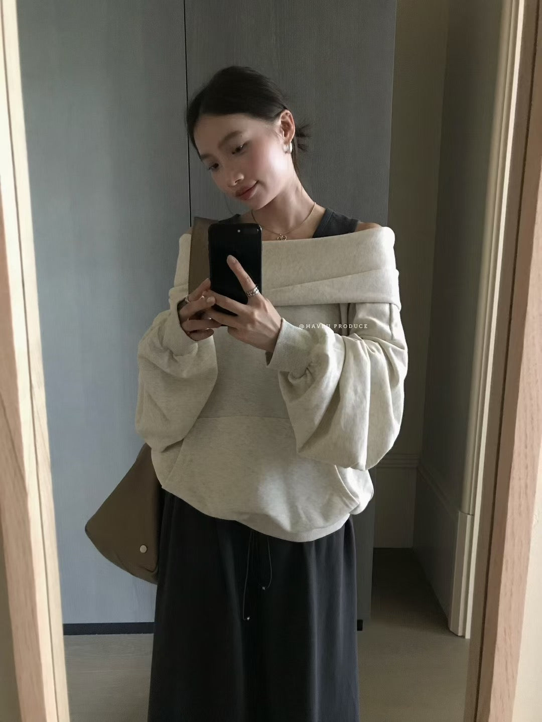 // 三種穿法設計感衛衣