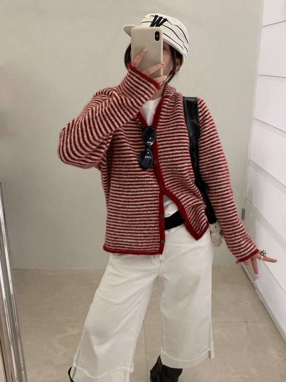 // 超軟糯包邊連帽間條CD