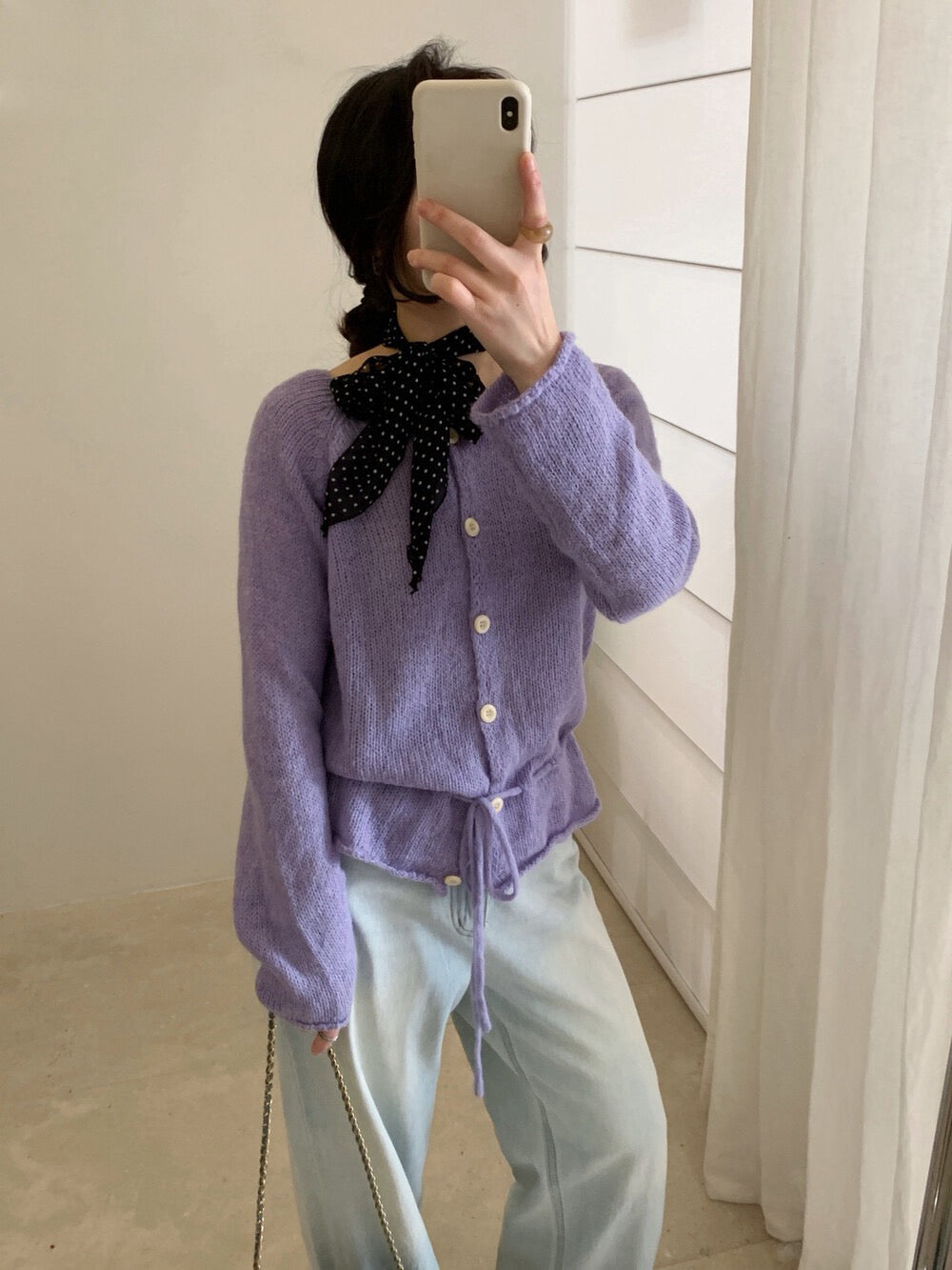 // 10%羊毛可綁帶腰插肩NT