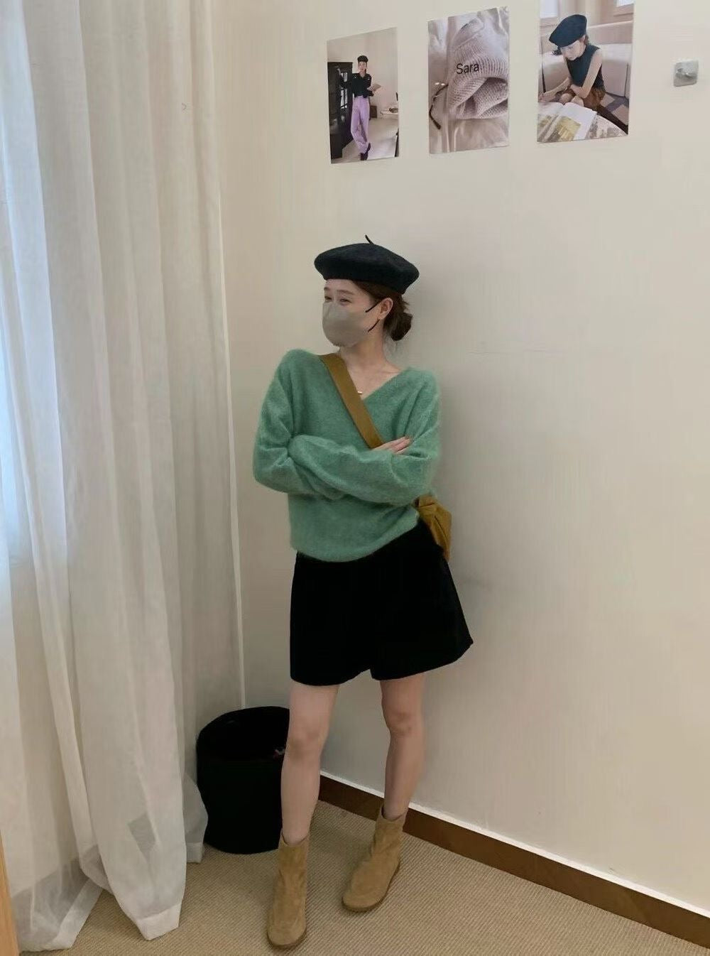 // ￼不易掉毛不易起球山羊絨毛衣