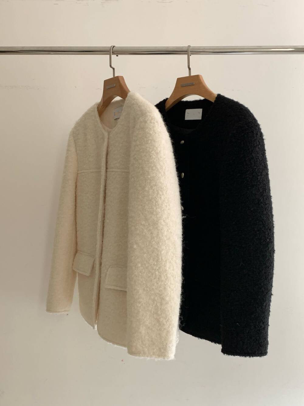 // 65%羊毛法式高級感小香風外套