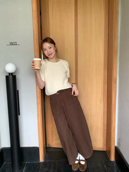 (部分現貨) // 簡約插肩圓領短袖NT