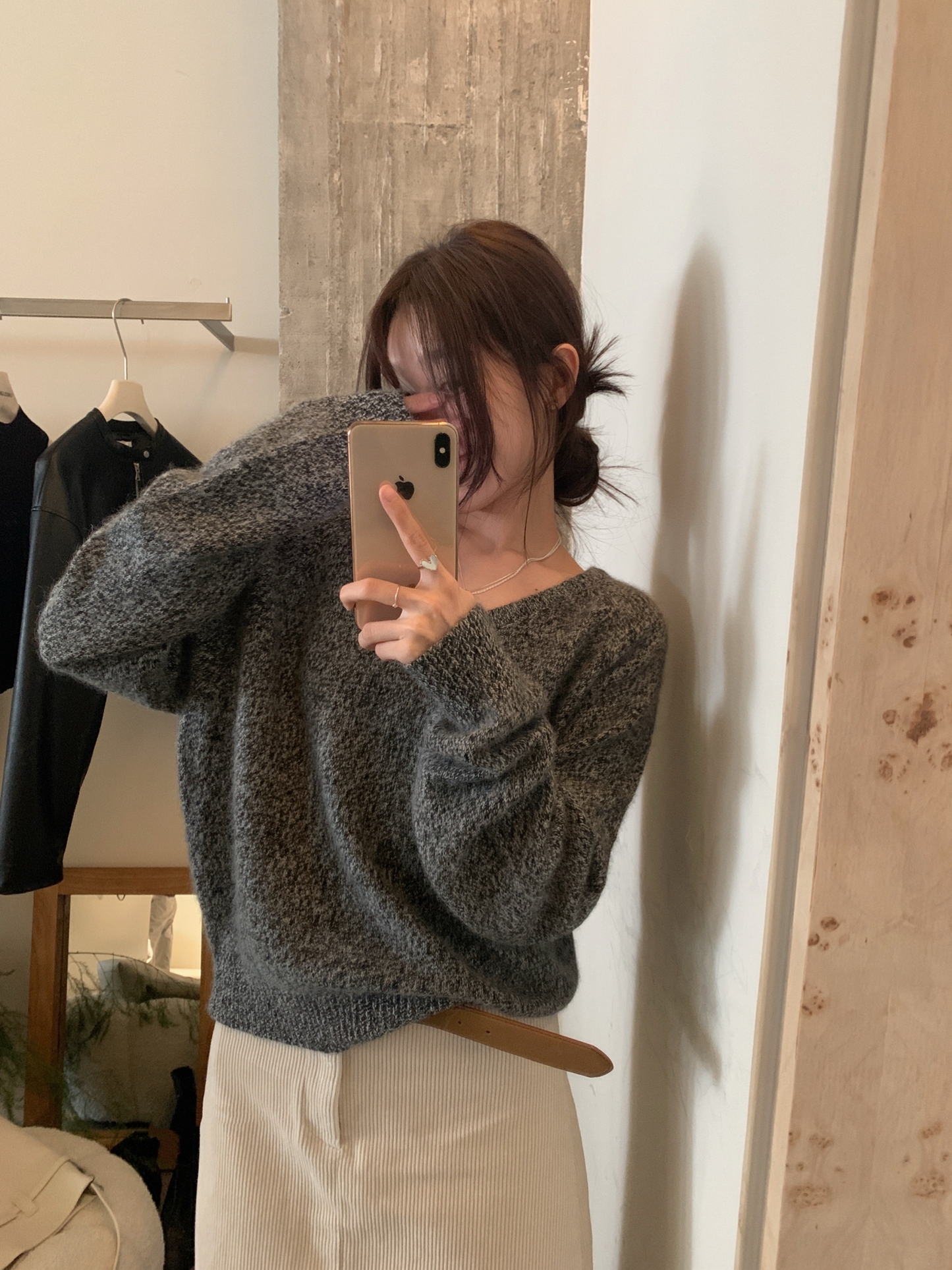 // 高質raccoon V領軟糯NT