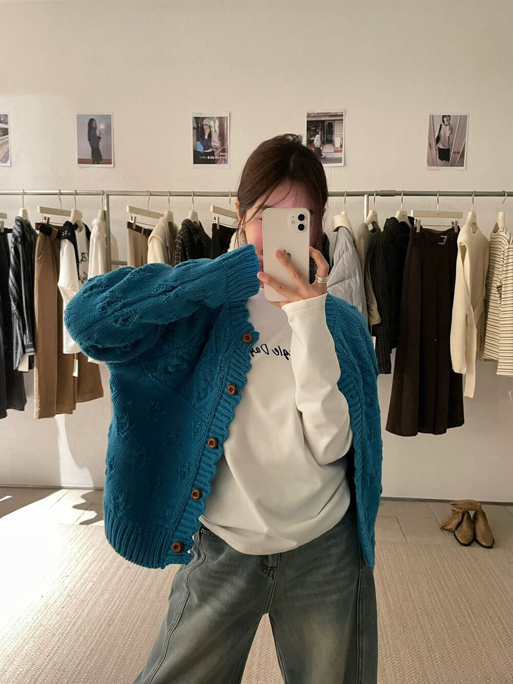 // 20%wool法式復古鈎花CD