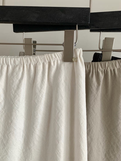 // 垂感肌理感微A顯瘦SK