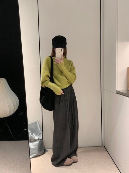 // 堆堆領極簡蝙蝠袖氣質NT