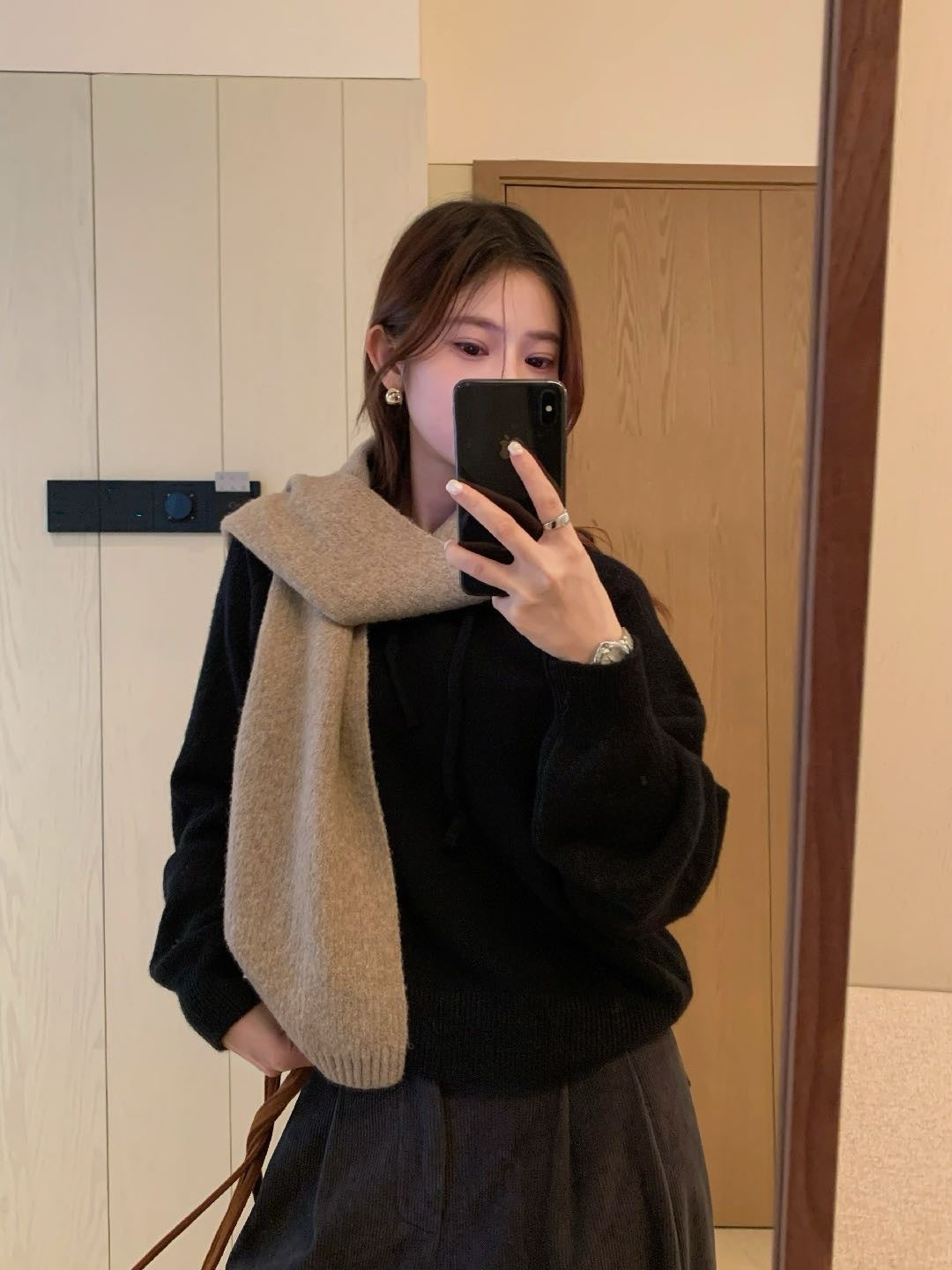 // 超軟糯北極絨連帽毛衣