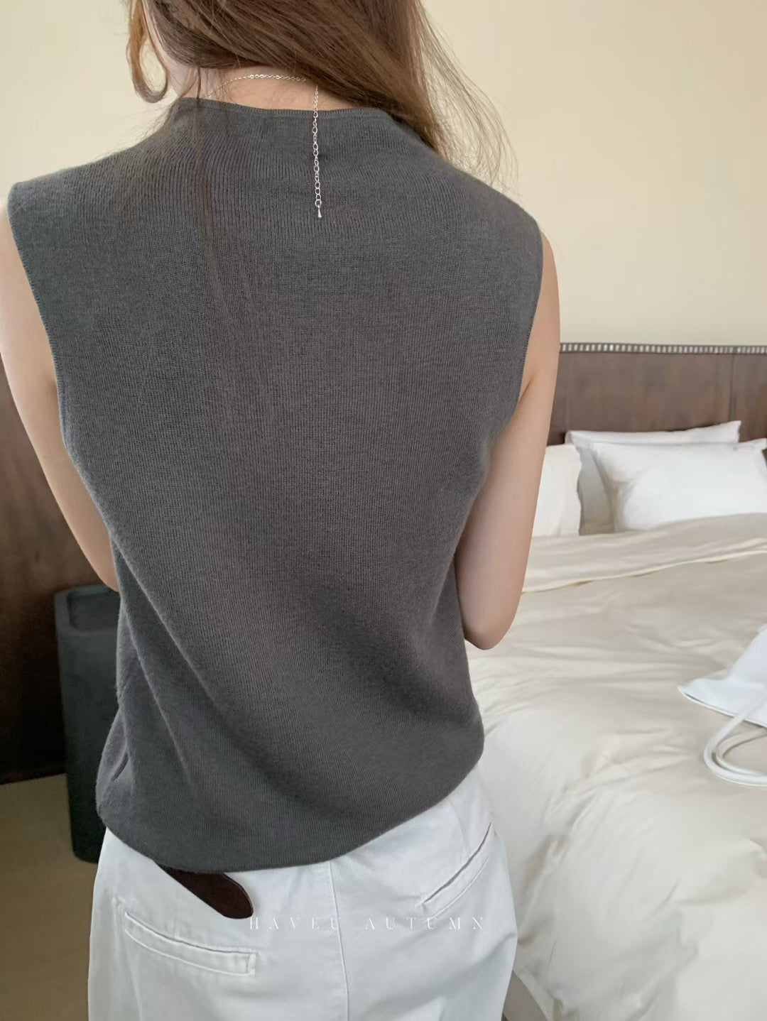 // 很值得入手幾色的針織背心