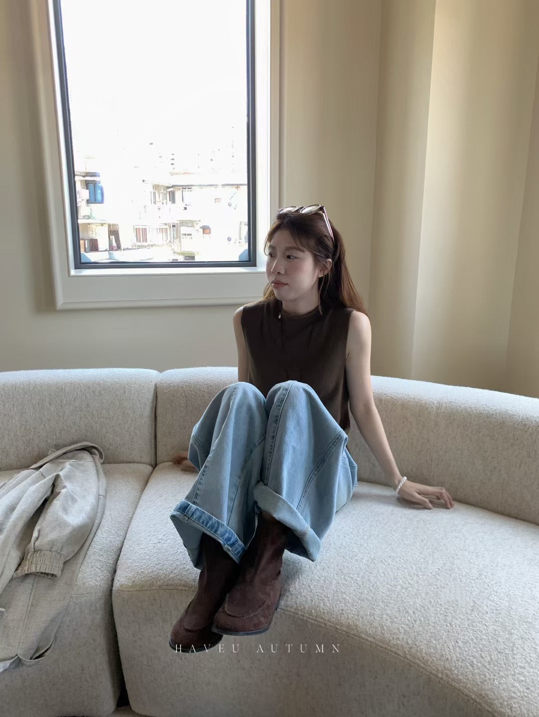 // 很值得入手幾色的針織背心
