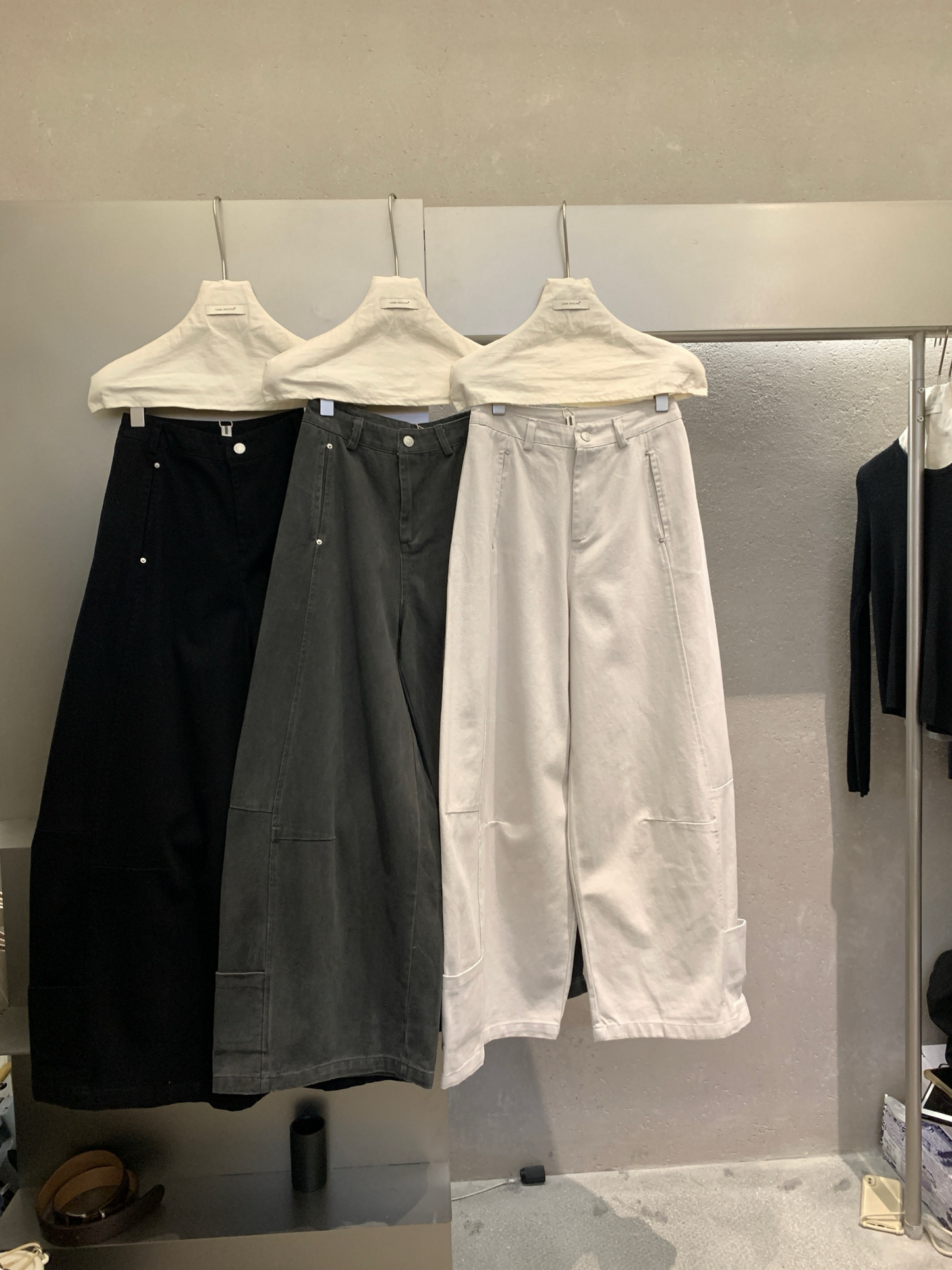 // 超帥特別口袋設計工裝褲