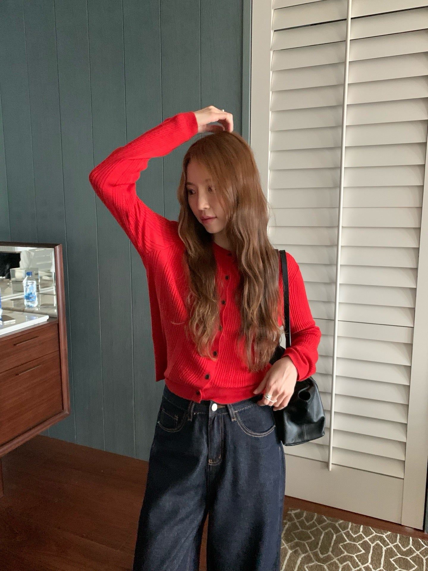 // 柔軟親膚桑蠶絲羊毛拼麻花CD