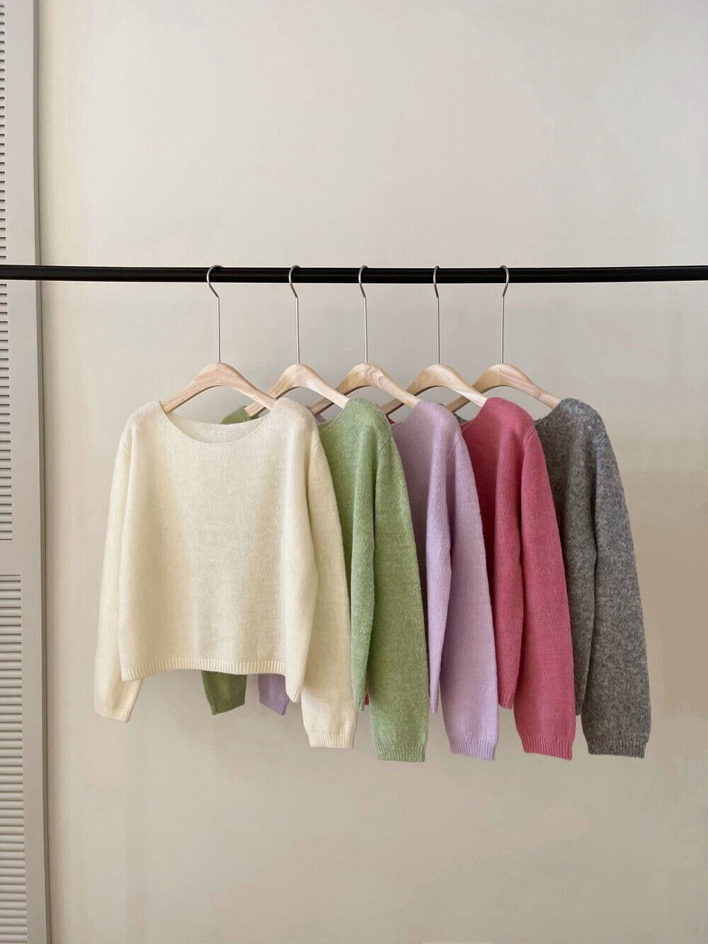 // 100%羊毛柔軟船領NT