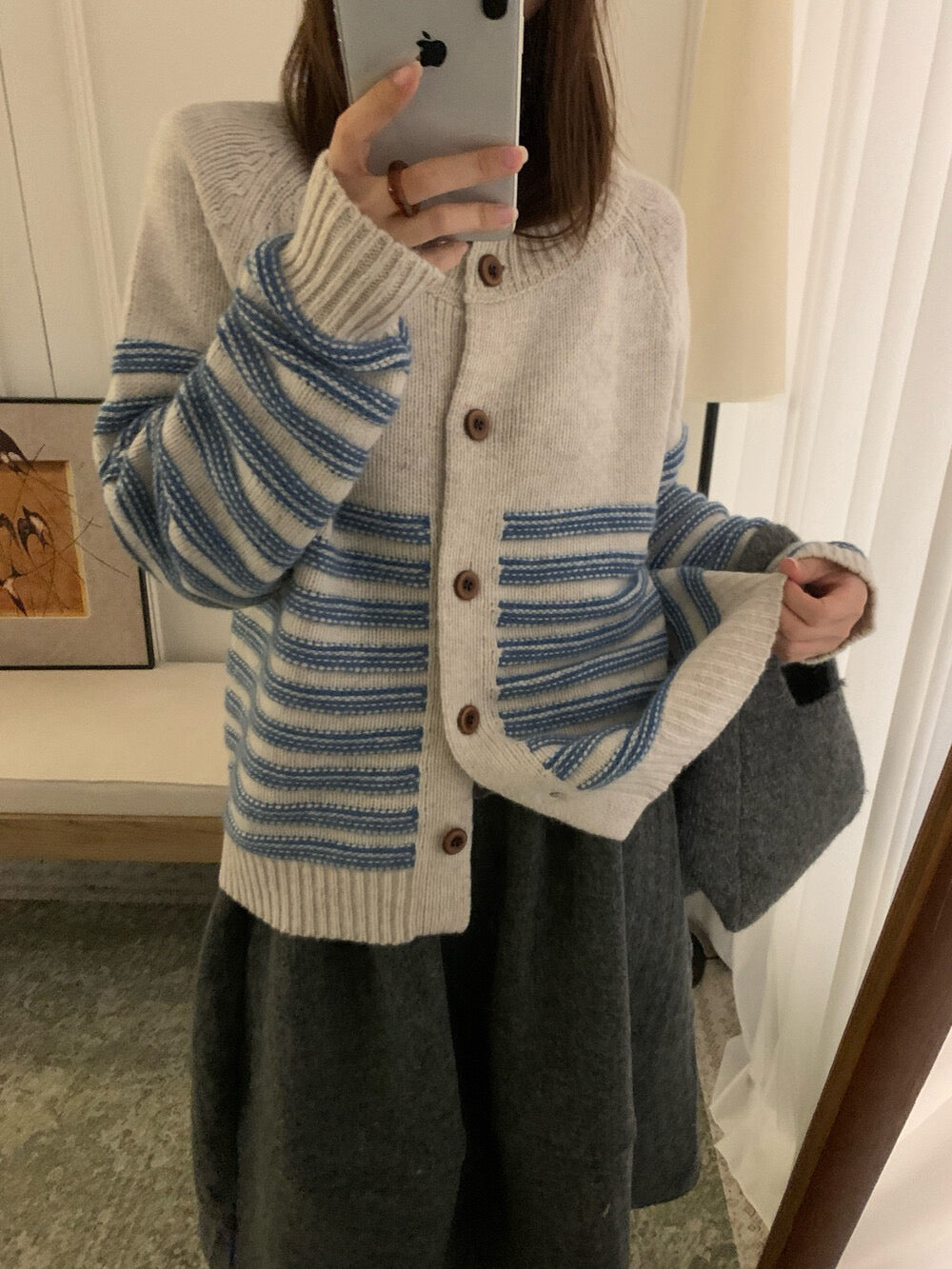 // 100%羊毛立體鈎線半間CD