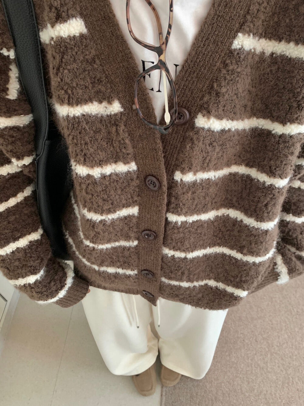 // 軟糯超舒服絨毛感間條CD