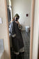 // 超重工純棉格仔內裡長款trench coat