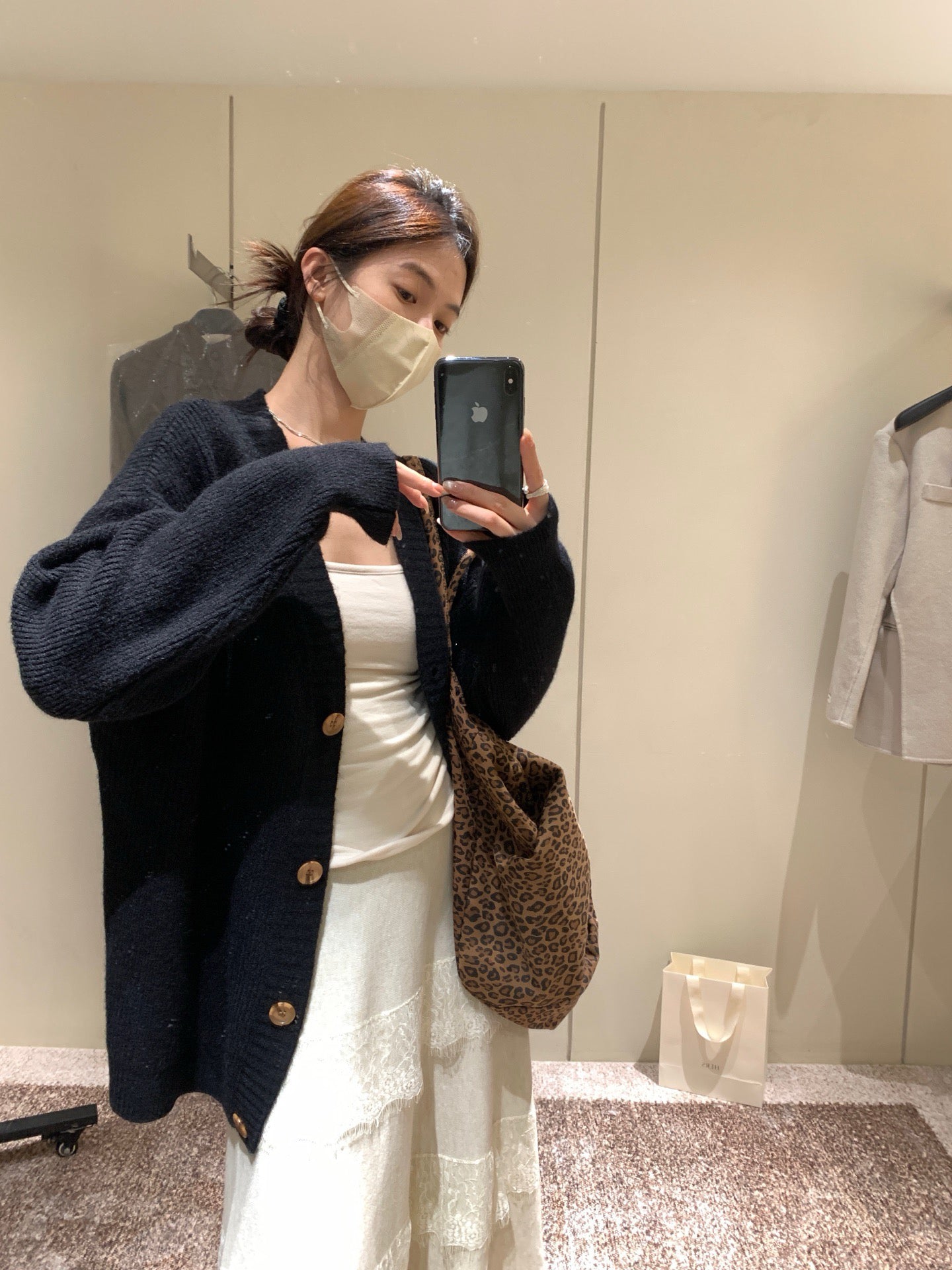 // 慵懶感中長大毛衣外套