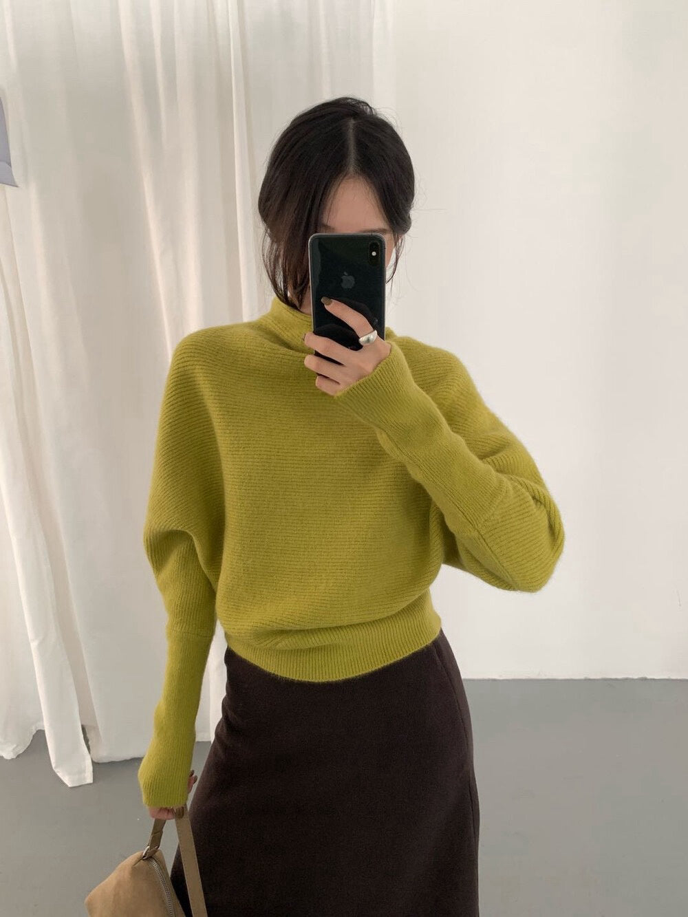 // 堆堆領慵懶感蝙蝠袖NT