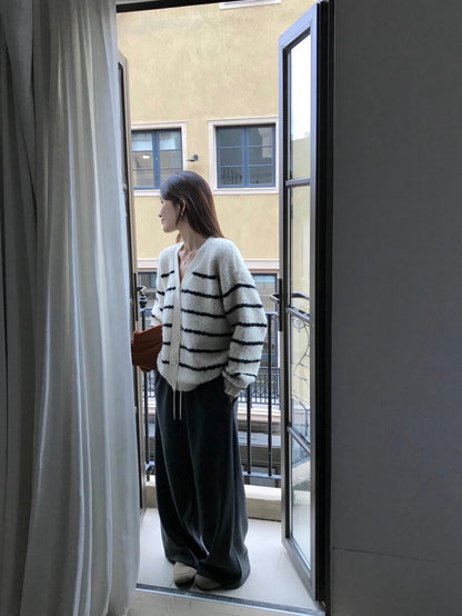 // 軟糯超舒服絨毛感間條CD