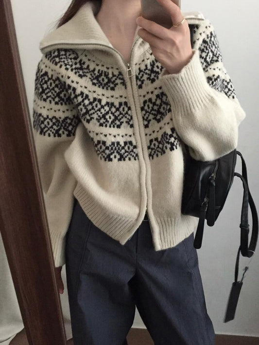 // 復古北歐花紋拉鍊CD