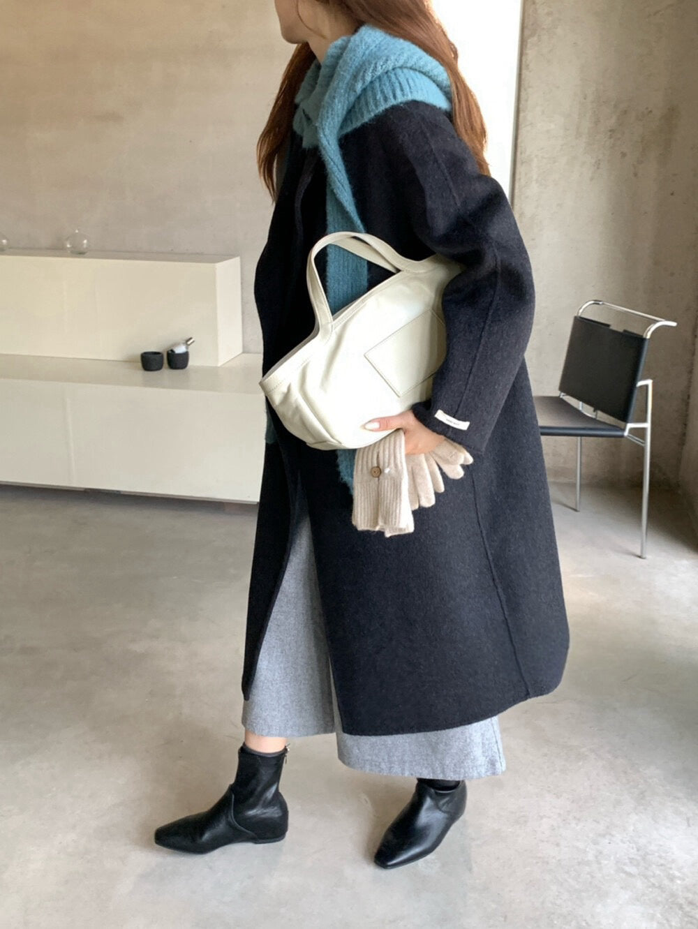 // 10%駱駝絨+90%羊毛超高質法式雙排扣手工外套