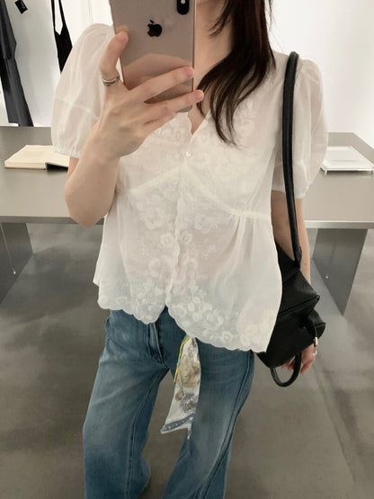 B26 / 重工lace lyocell麻波浪邊BL