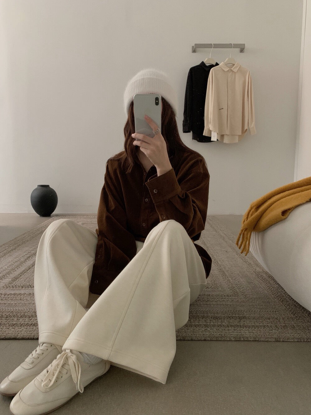 // 高質刺繡字燈芯絨SH