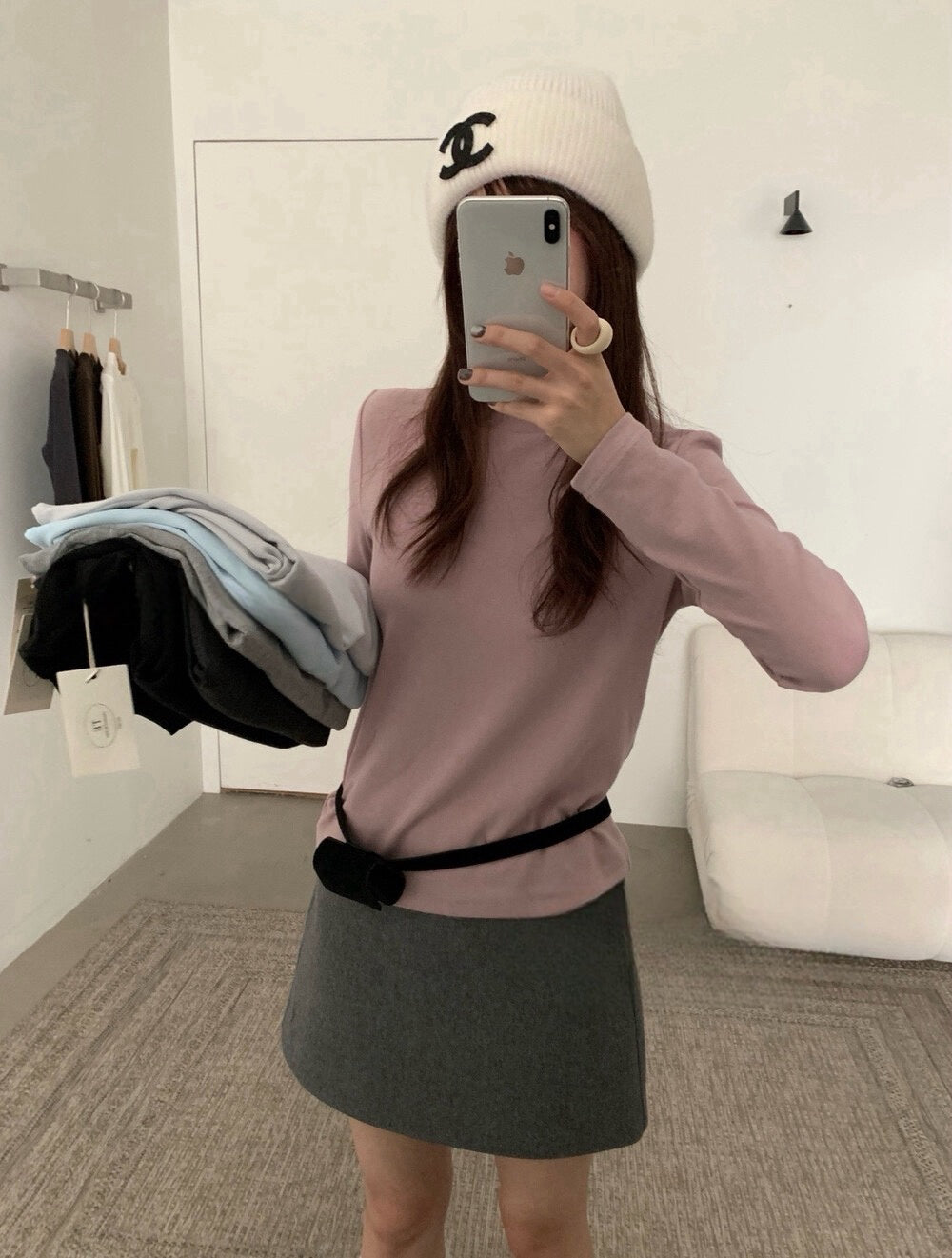 // 超軟超舒服必入小立領9色TEE