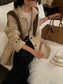 // 高品質立領中長trench coat