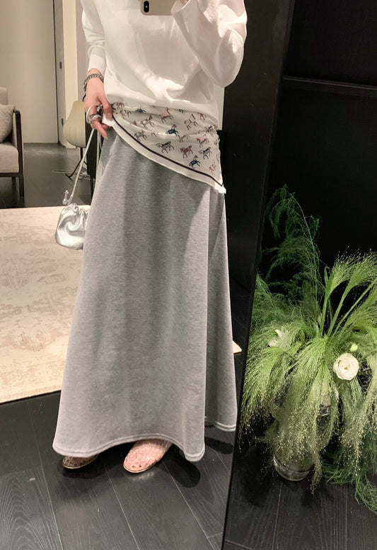 🖤 極顯瘦垂感A字裙