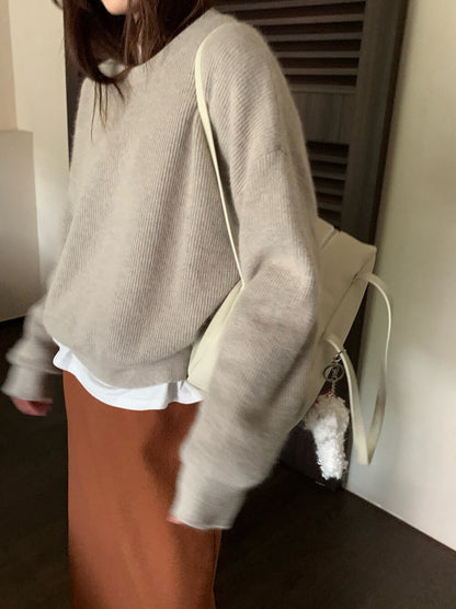 // 30%raccoon+20%羊毛超舒服靚色系毛衣