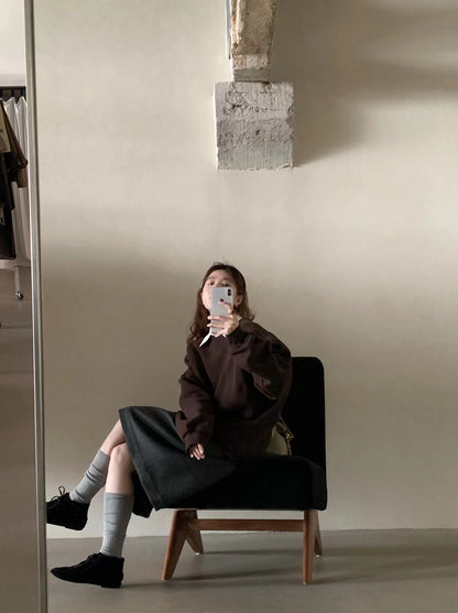 // 超高質靚料淨色衛衣