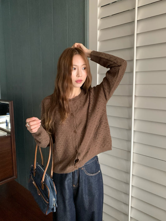 // 精緻感花邊鏤空鈎花CD