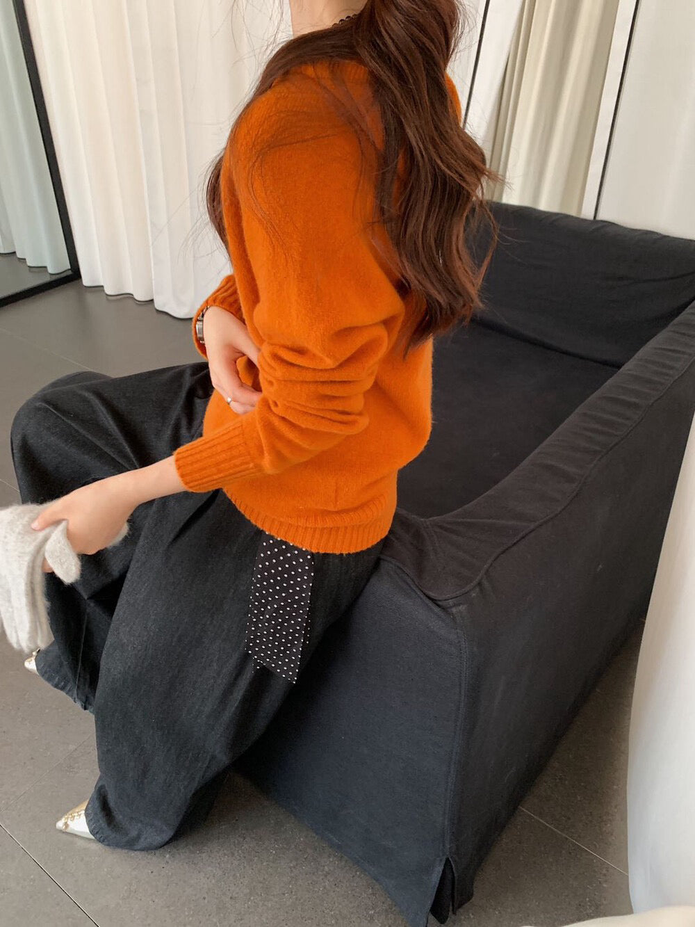 // 100%綿羊毛無縫一體連帽NT