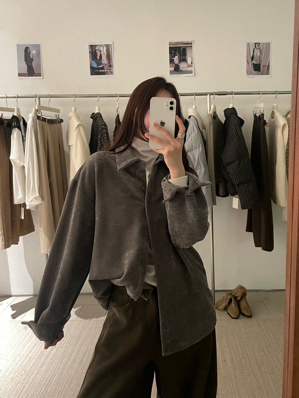 // 復古感雪尼爾絨超親膚SH