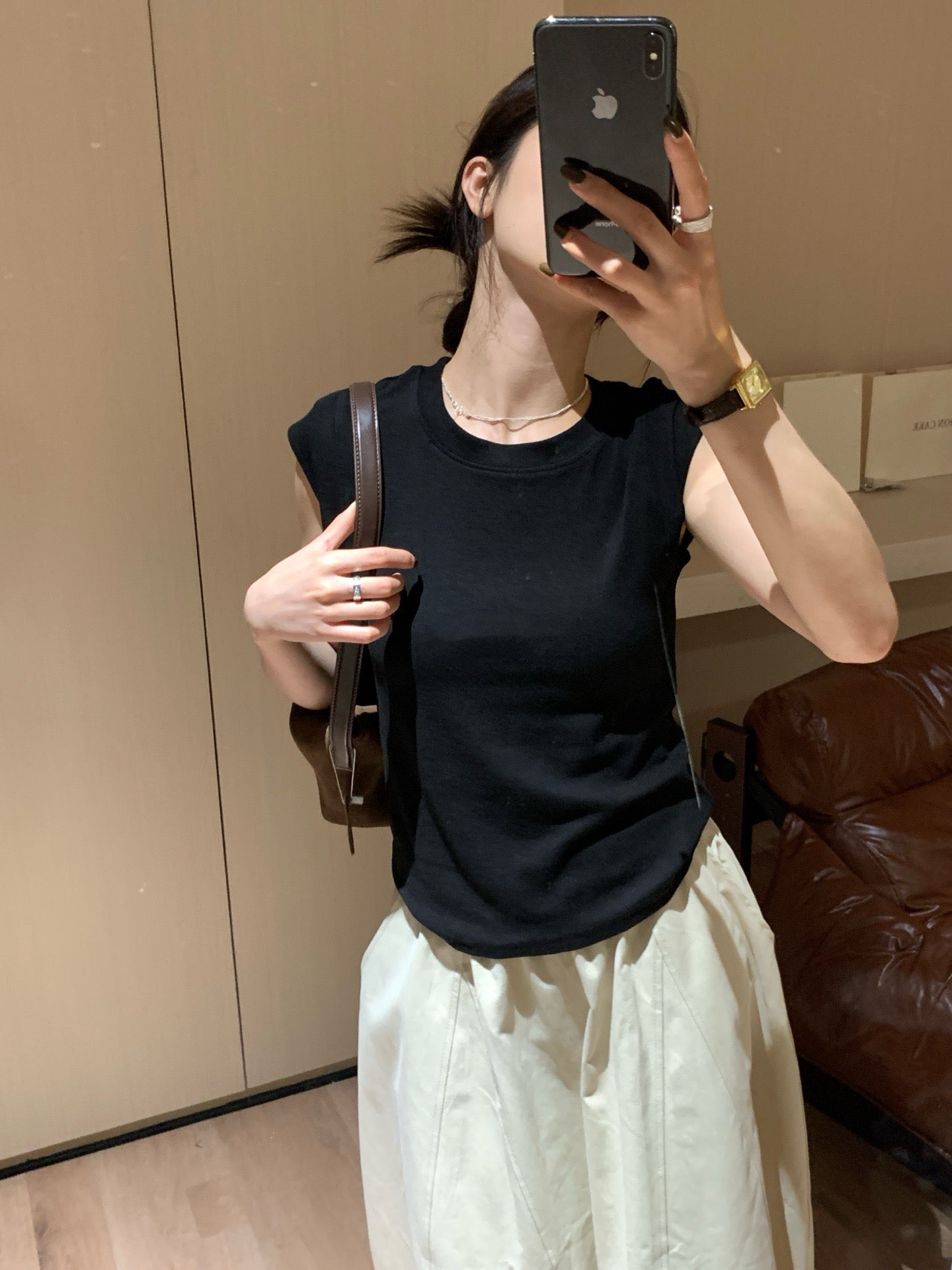 // 八色顯瘦小飛袖TEE