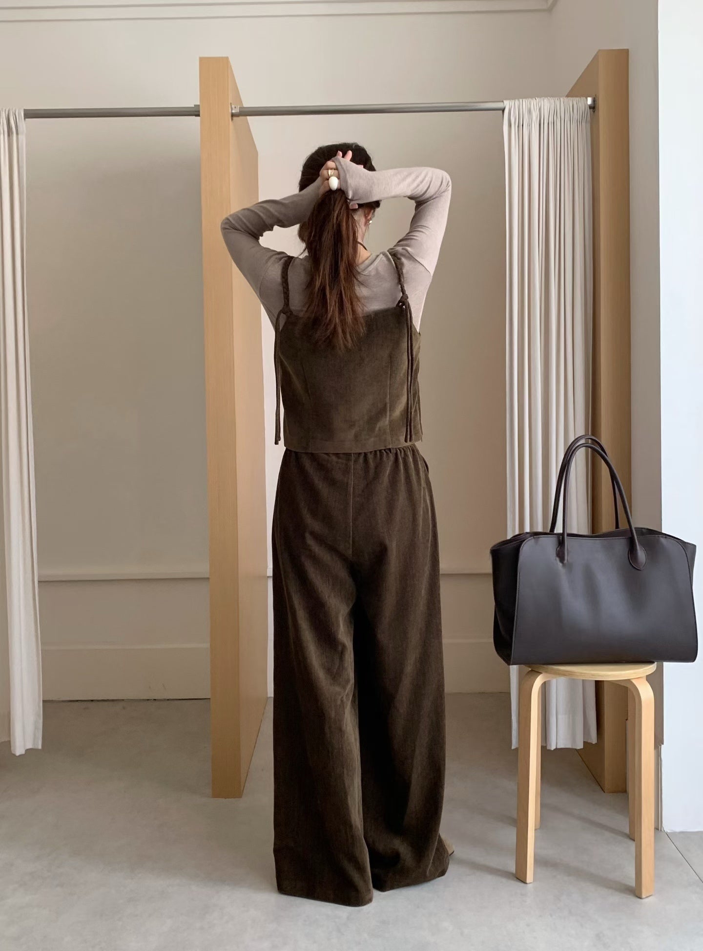 // 性價比極高吊帶+打底+全長褲三件套