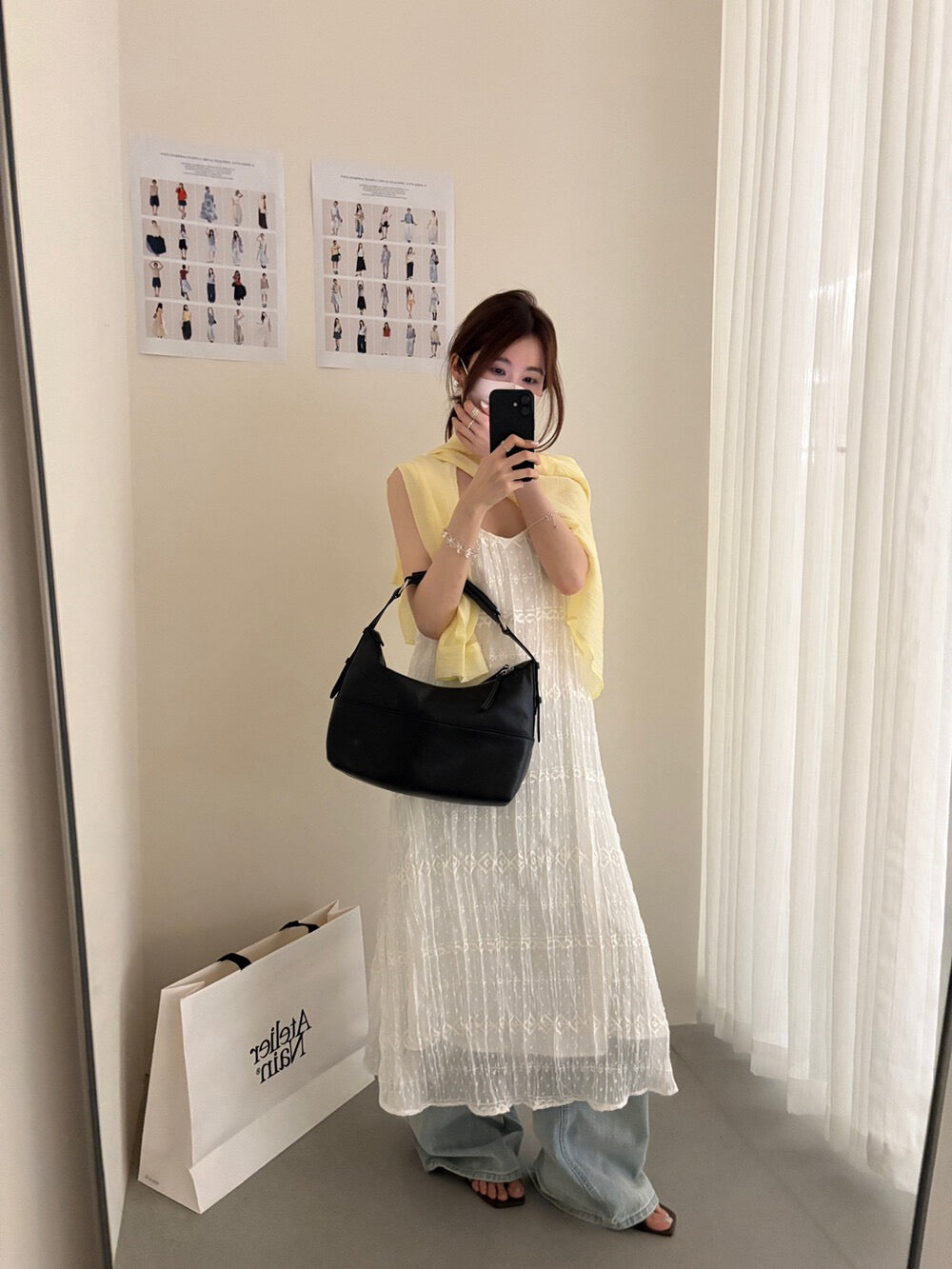 // 可單穿美美刺繡lace吊帶OPS