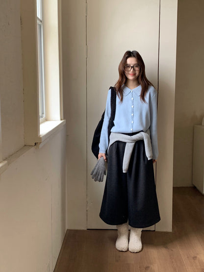 // 超美鈎花邊翻領開胸NT