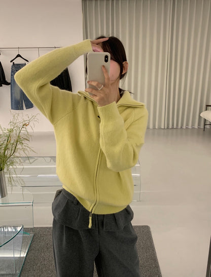 // 10%兔毛連糯拉鍊CD