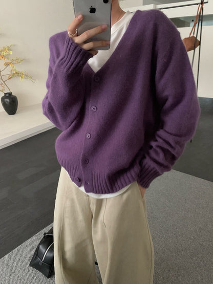 // 30%wool V領四色CD