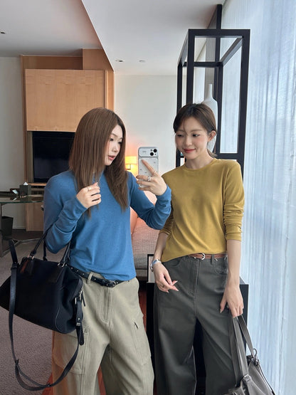 Sep.4加購品 / 多巴胺超彈性親膚正肩TEE