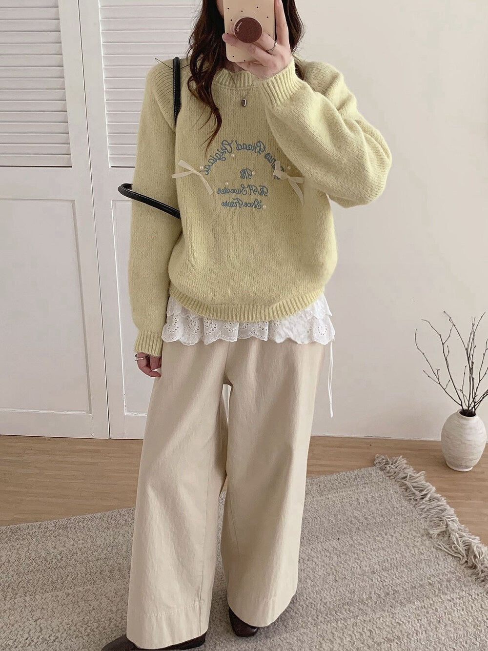 // 超美蝴蝶結絲帶加刺繡字NT