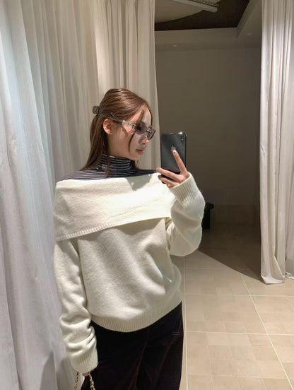 // 溫柔小性感一字領親膚NT