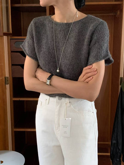 // alpaca手工織感短袖NT