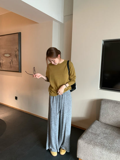 // 軟糯慵懶感舒服褲