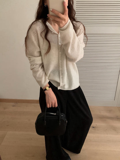 // 100%wool一體無縫連帽開胸NT