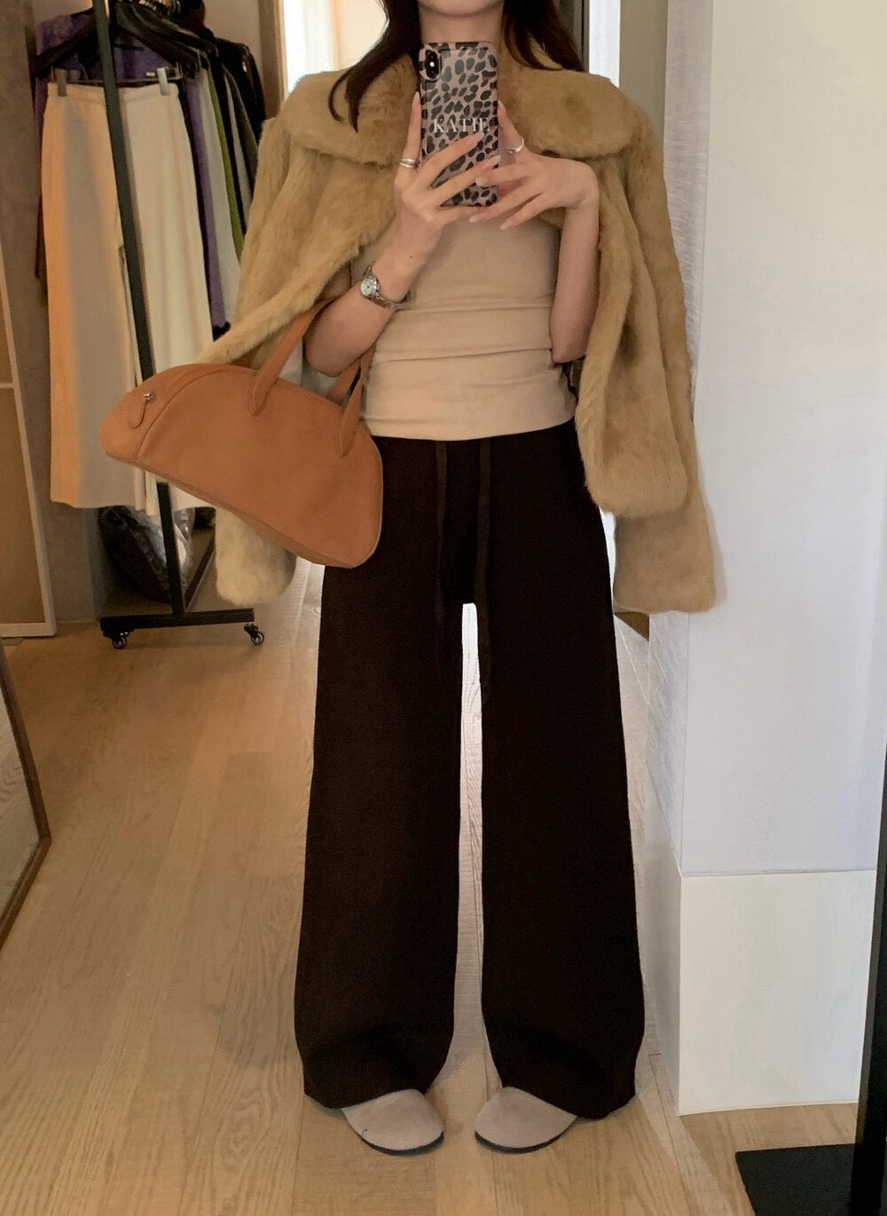 // 萬能百搭顯瘦針織休閒褲