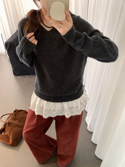 // 100%綿羊毛無縫一體連帽NT